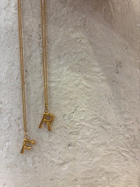 Bamboo Alphabetic Neckless