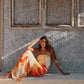 Abbie Strapless Maxi Dress - Marigold