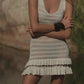 Salma Knit Mini Dress - Shell