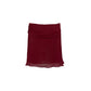 Lucia Mini Skirt - Merlot