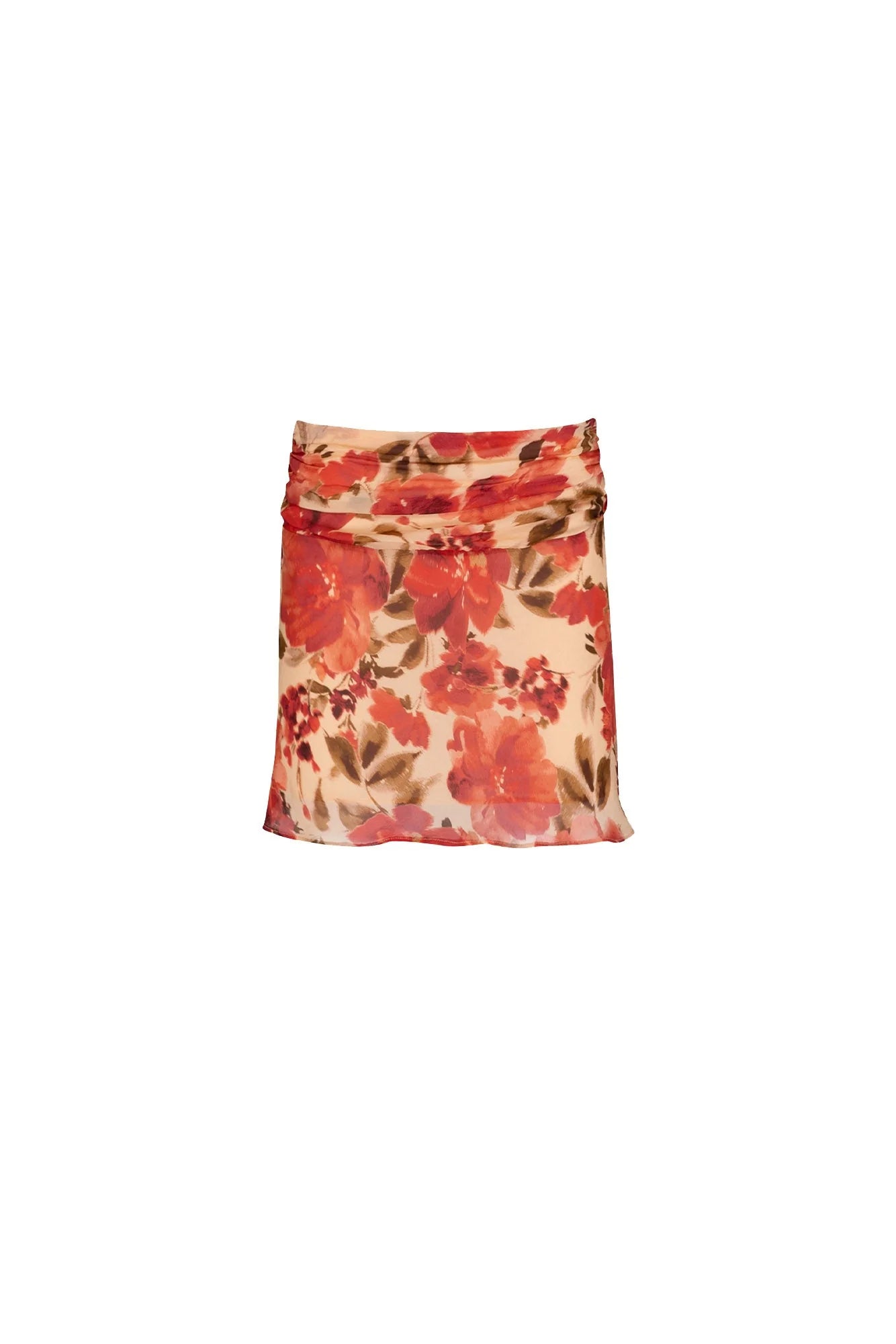 Lucia Mini Skirt - Camellia Floral