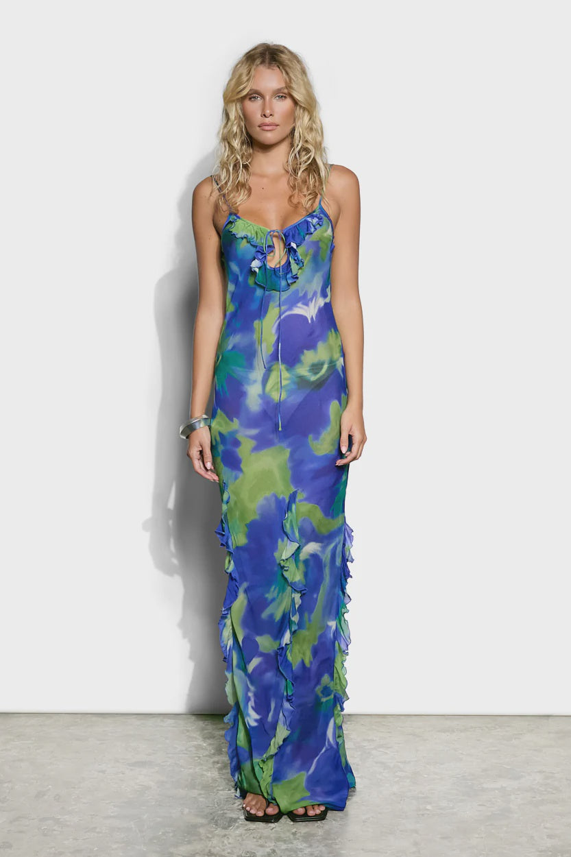 Kyra Maxi Dress - Pacific  Pansie