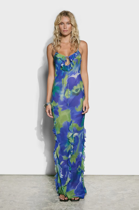 Kyra Maxi Dress - Pacific  Pansie