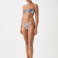 Twist Bandeau Top - Zebra