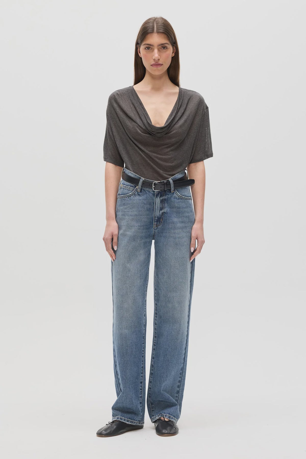Judith Top - Marle Grey