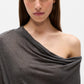 Judith Top - Marle Grey