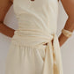 YARA ELASTICATED WIDE LEG PANT - BUTTER