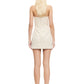 Club Lioness Mini Dress - Cream Stripe