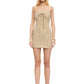 Club Lioness Mini Dress - Stone Stripe
