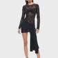 Midnight Mini Dress - Onyx