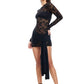 Midnight Mini Dress - Onyx