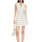 STARS ALIGN MINI DRESS - CREAM POLKA
