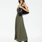 STARS ALIGN MIDI DRESS - KHAKI