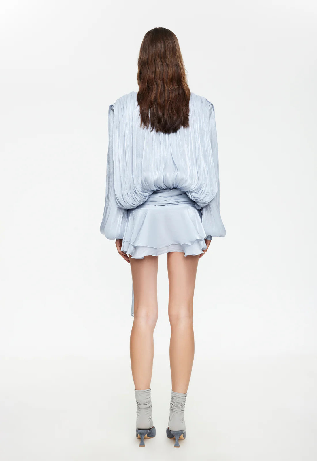 ELEMENTS MINI DRESS - BABY BLUE