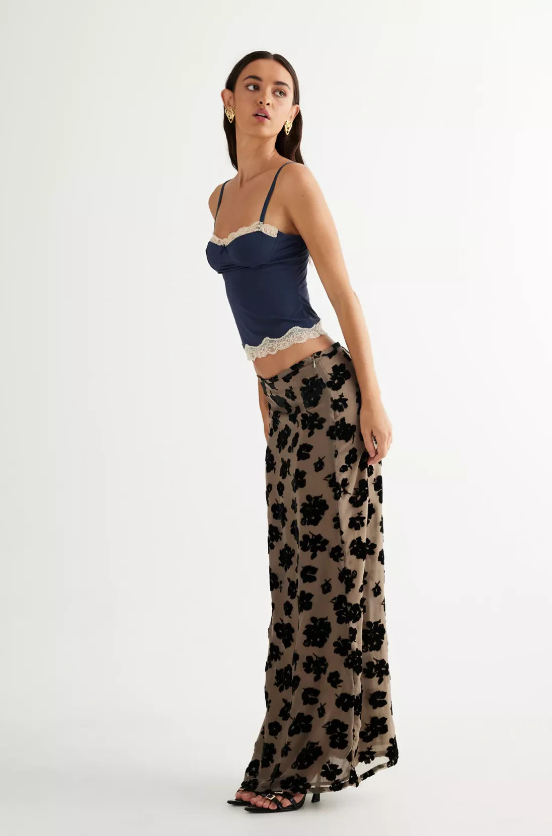 LIONESS KENNY SKIRT FLORAL
