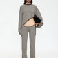 BLOOM TIE PANT - SLATE