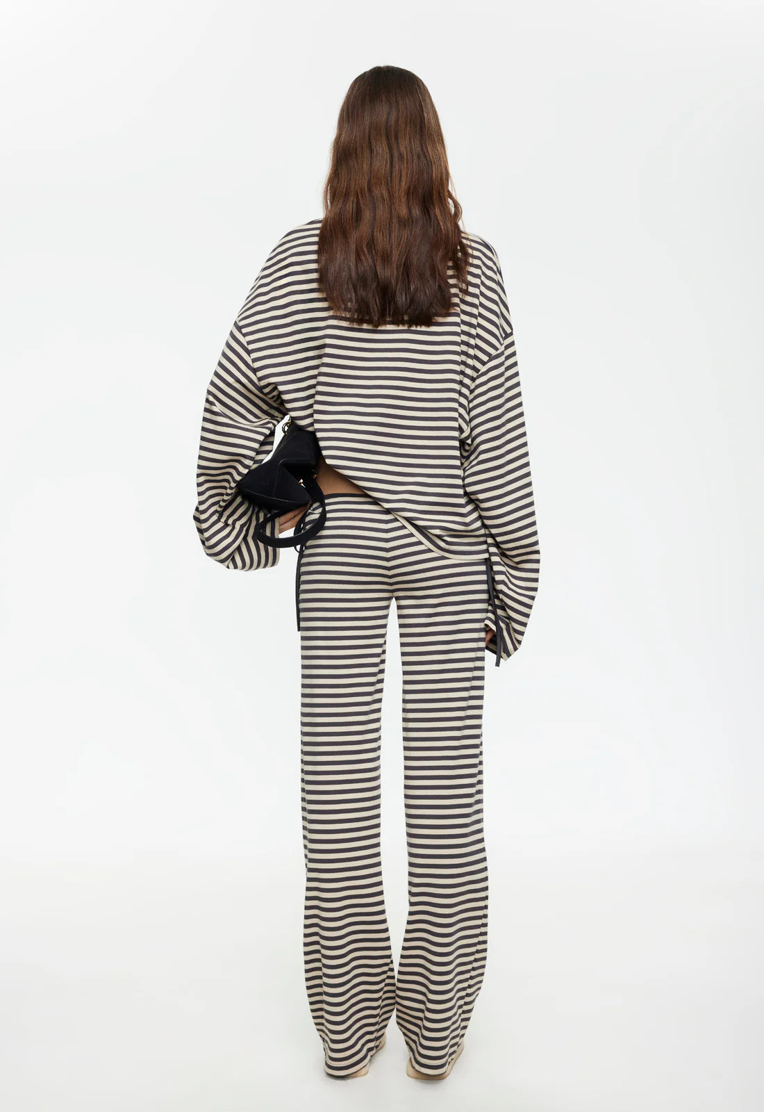 BLOOM TIE PANT - SLATE