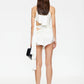 PARADISE MINI SHORT - PORCELAIN