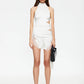 PARADISE MINI SHORT - PORCELAIN
