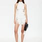 PARADISE MINI SHORT - PORCELAIN