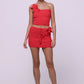 Lily Crochet Top - Red
