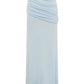 MALANI RUCHED MAXI SKIRT - BLUE