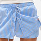 Margaux Skort - Blue Stripe