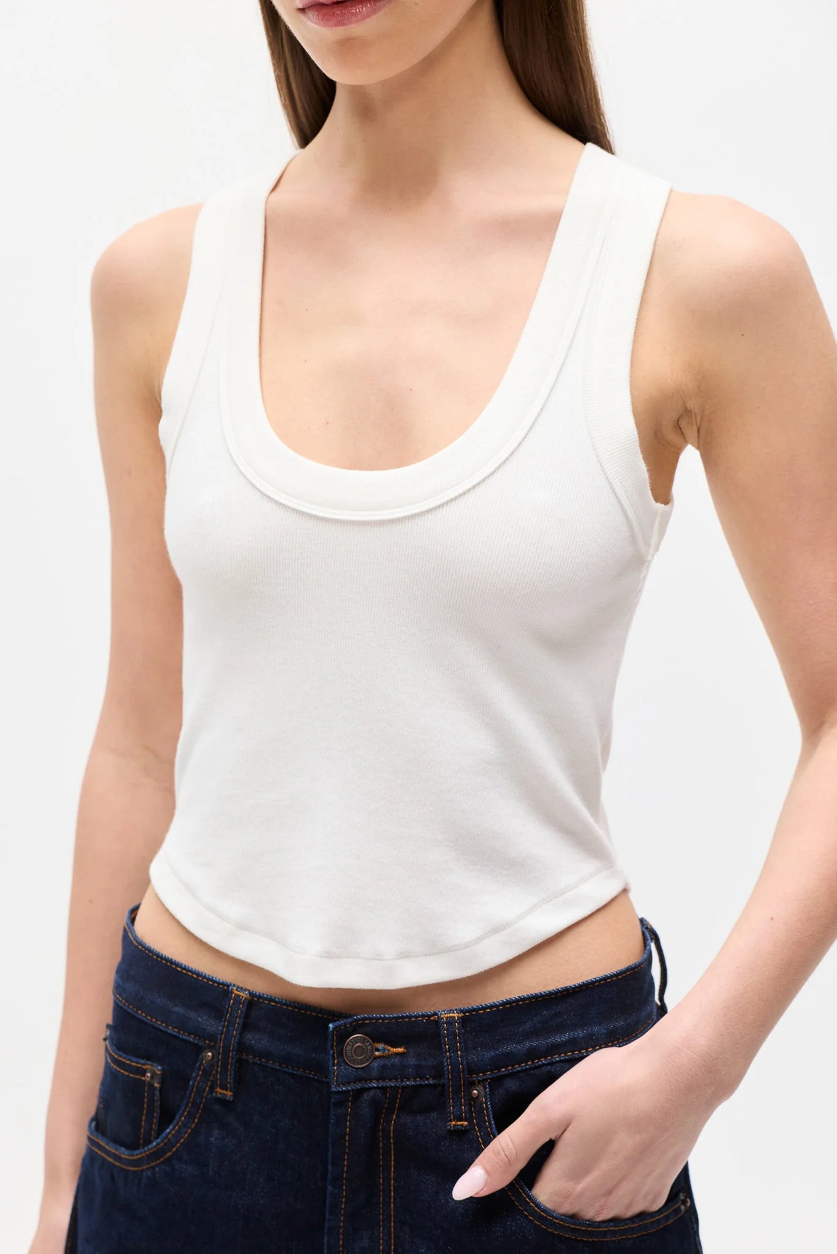 Matice top - white