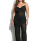 Sydney Gem Mini Dress - Black