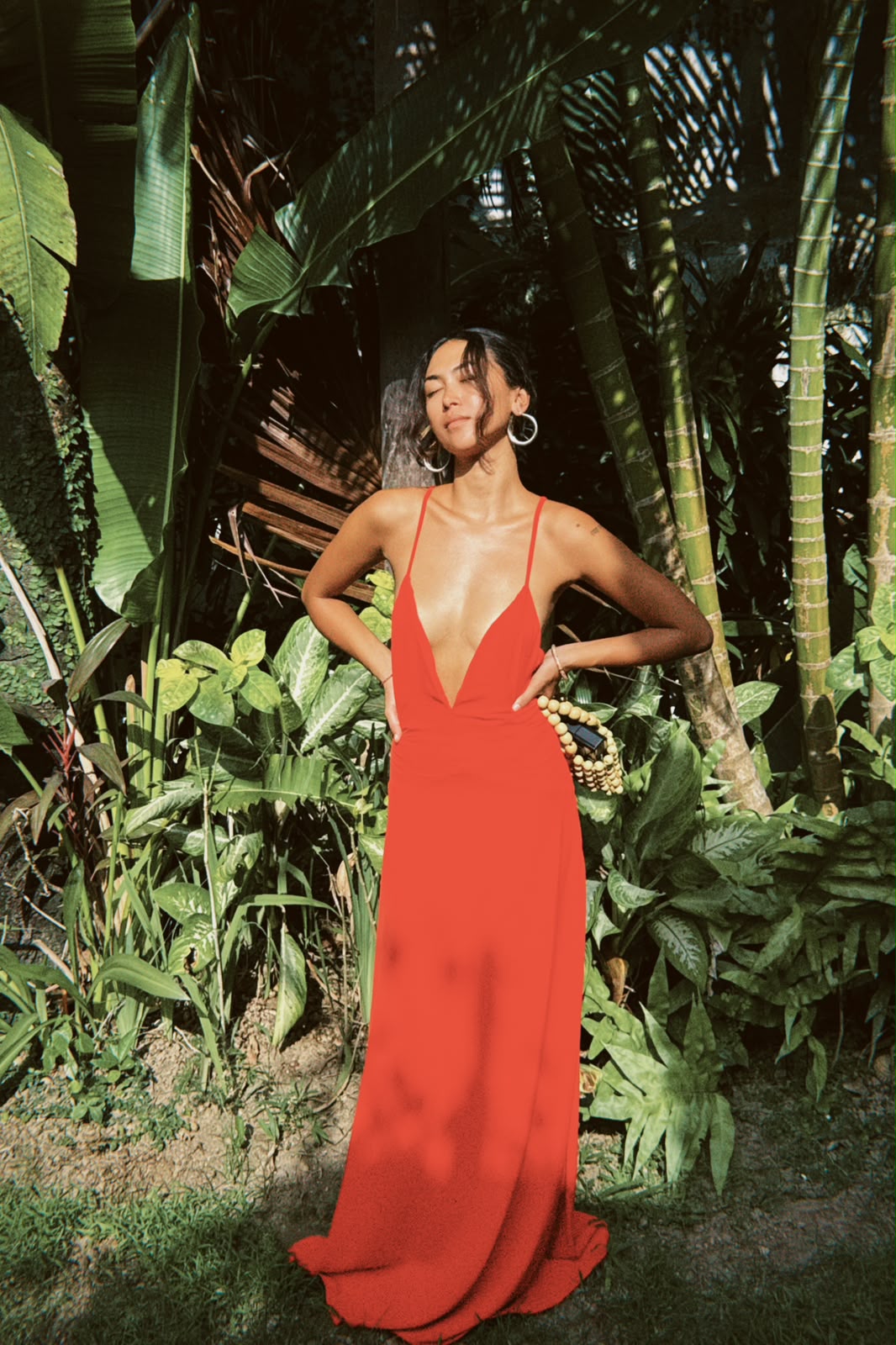 Sienna Dress - Ruby