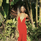 Sienna Dress - Ruby