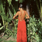Sienna Dress - Ruby