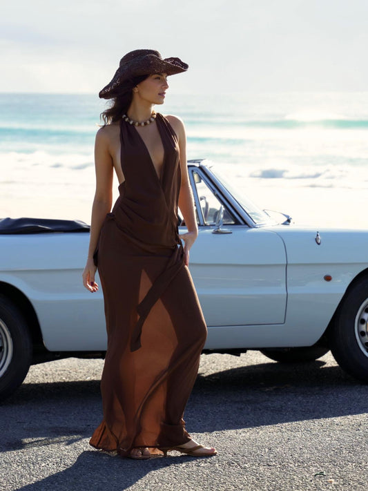 Arki Dress - Cocoa
