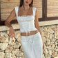 Palmer Corset - Porcelain