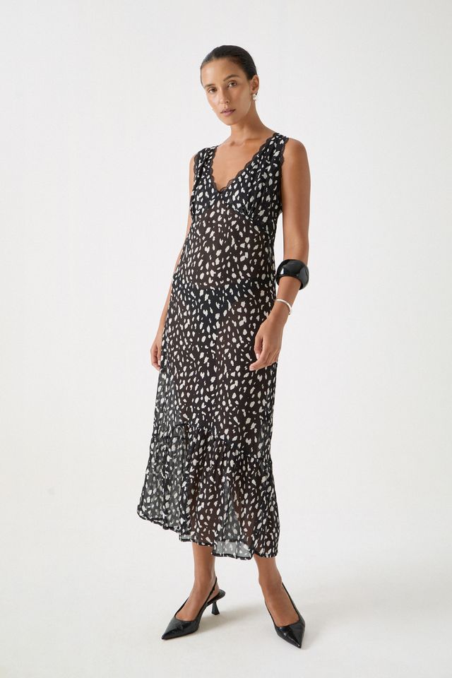 Moss Dress - Dalmation