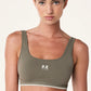 Restore Seamless Scoop Bra - Khaki