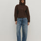 Riva Quarter Zip - Chocolate