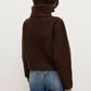 Riva Quarter Zip - Chocolate