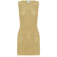 ARIYA SLEEVELESS MINI DRESS - GOLD