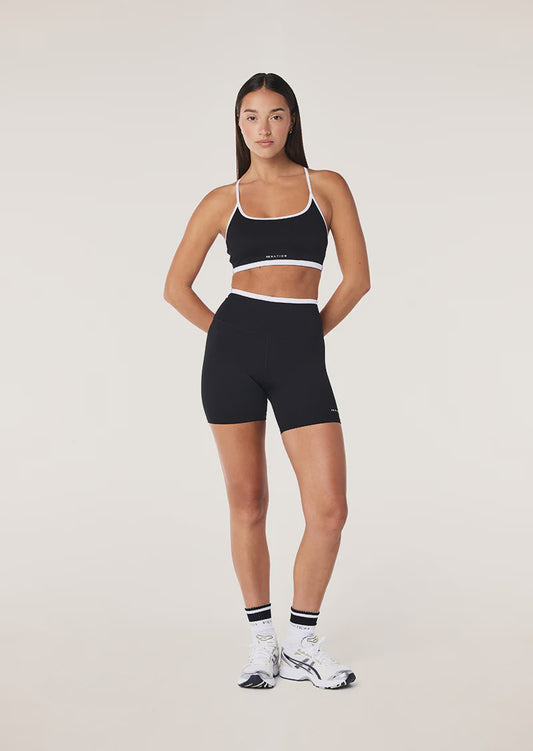 Stellar 5'' Bike Short - Black/Optic White