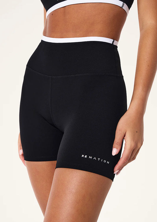 Stellar 5'' Bike Short - Black/Optic White