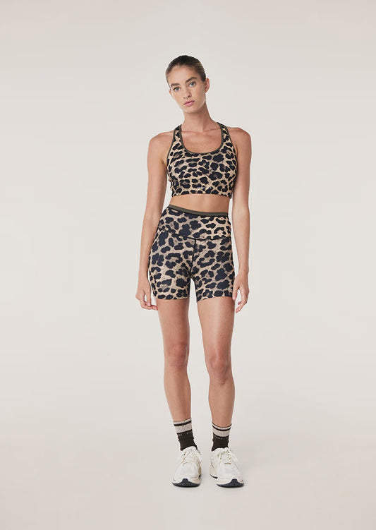 Stellar 5 Bike Short - Leopard