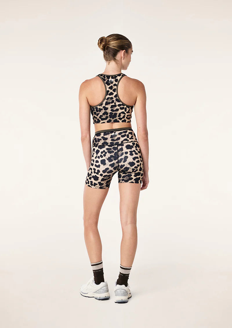 Stellar 5 Bike Short - Leopard