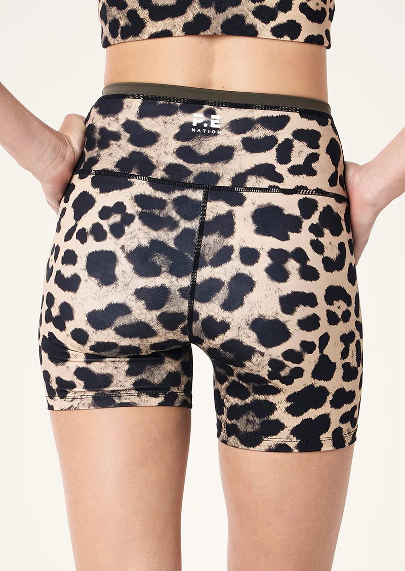 Stellar 5 Bike Short - Leopard