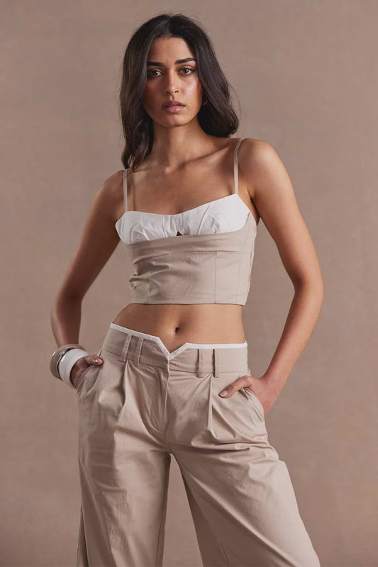 Beguile Bodice - Milk Tea