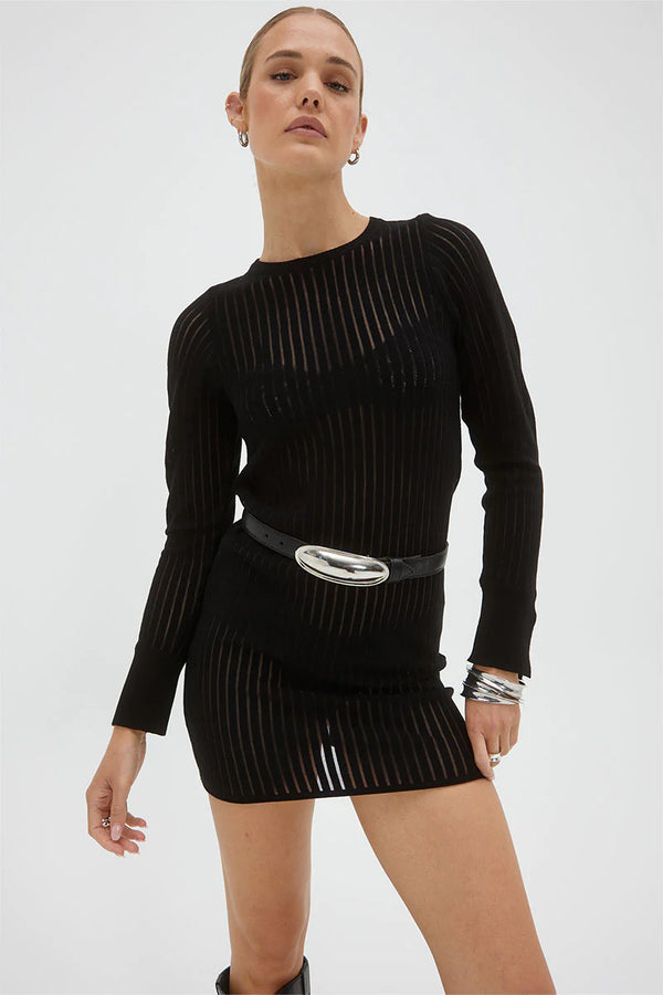 FORESIGHT KNIT MINI - BLACK
