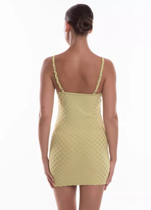 Addison Mini Dress - Matcha