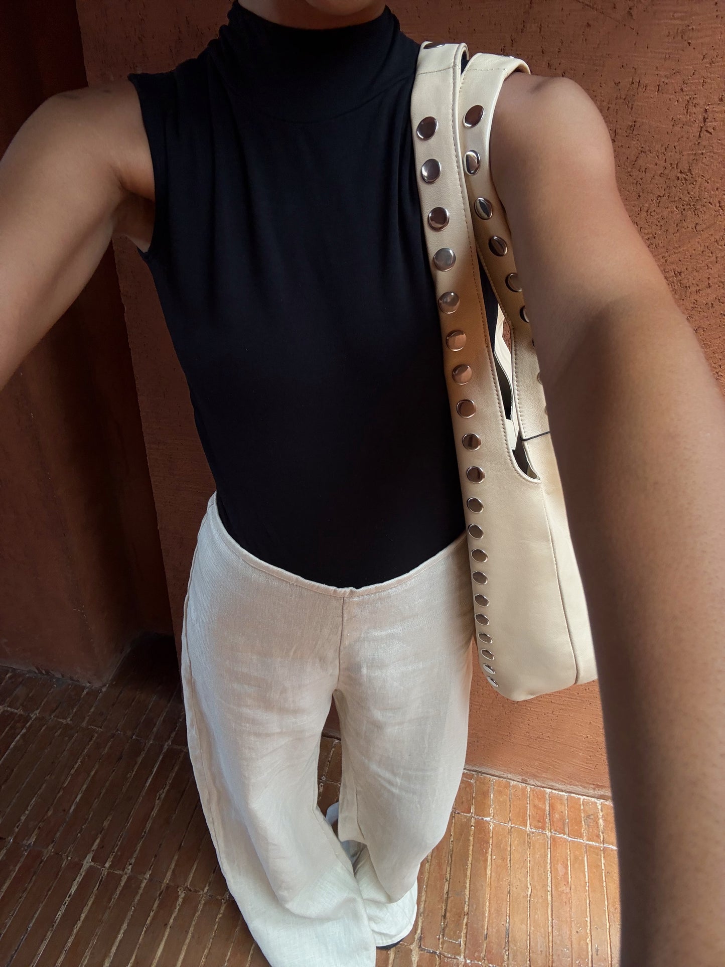 Margot Linen Flare Pant /  Natural