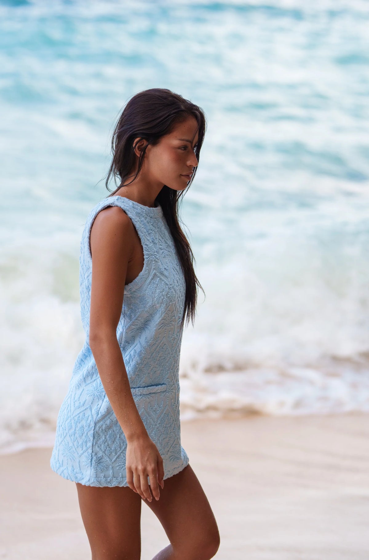 Allegra Dress - Blue