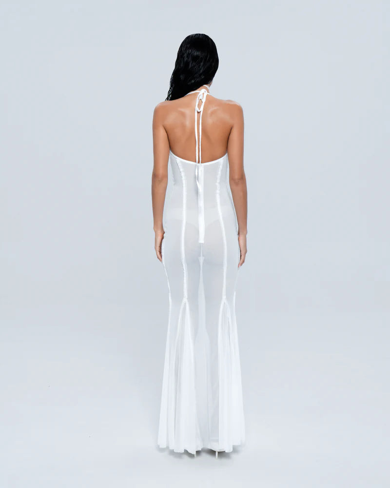 Siren Maxi Dress - White